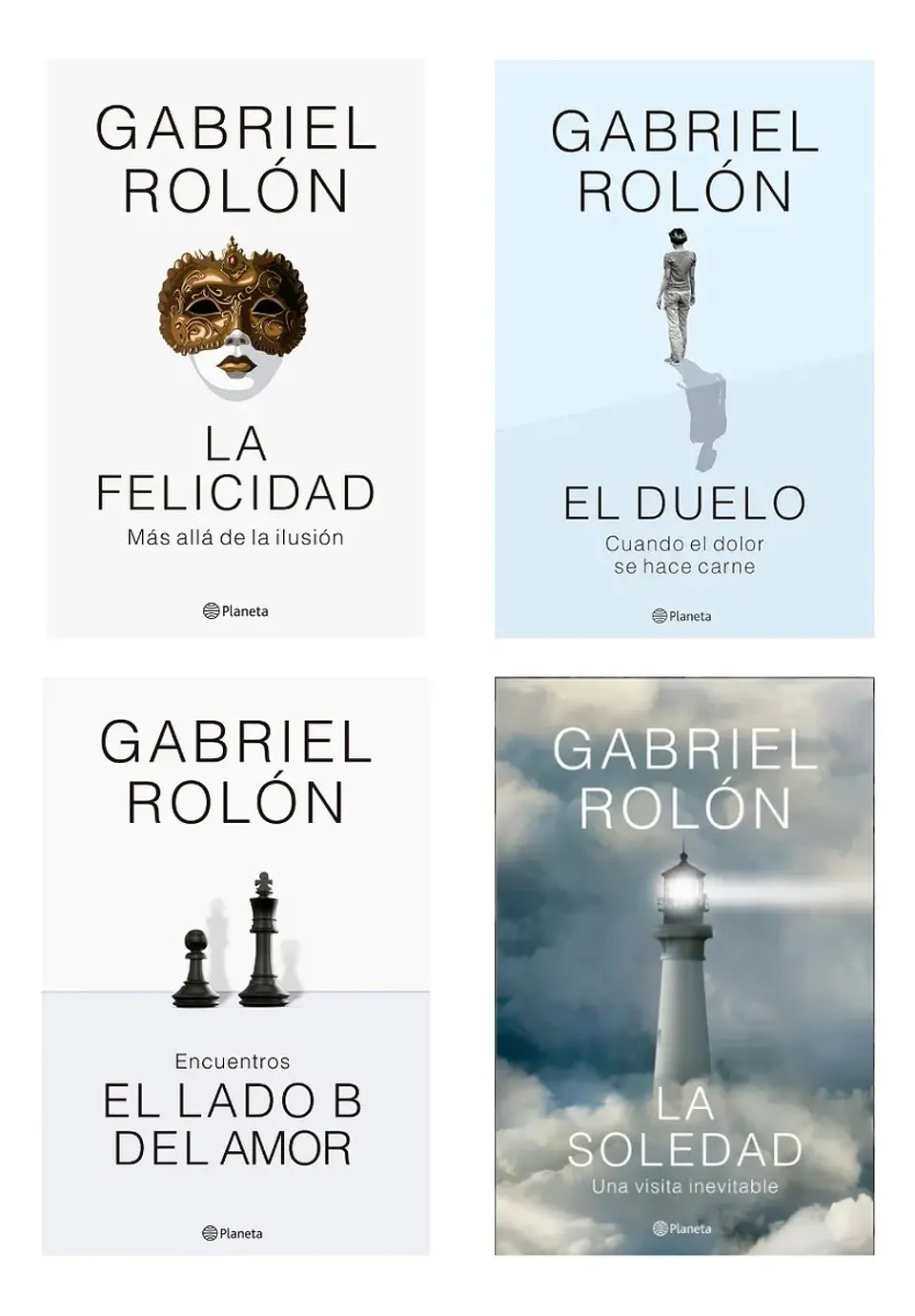 Pack Libros la Felicidad + el Duelo +Encuentros + la Soledad 1