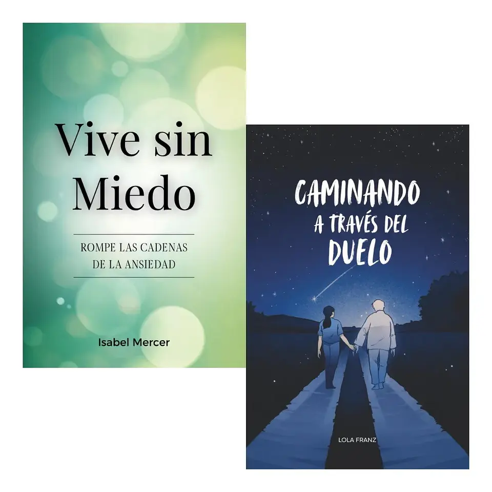 Pack Libros Vive sin Miedo + Caminando a Través del Duelo 1