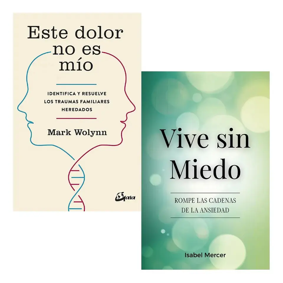 Pack Libros Este Dolor No Es Mio + Vive sin Miedo 1