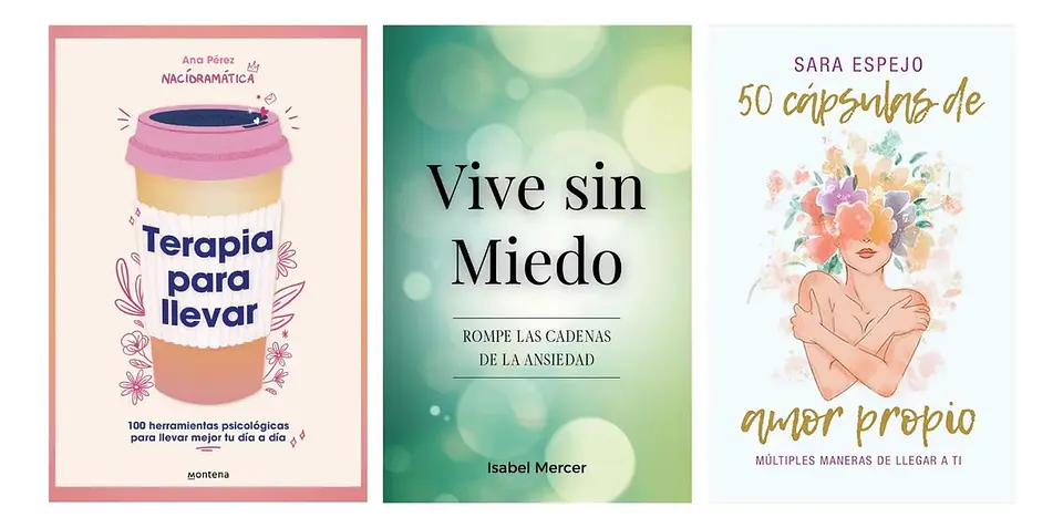 Terapia para Llevar + Vive sin Miedo + 50 Cápsulas de Amor 1