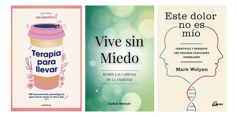 Terapia para Llevar + Vive sin Miedo + Este Dolor No Es Mio