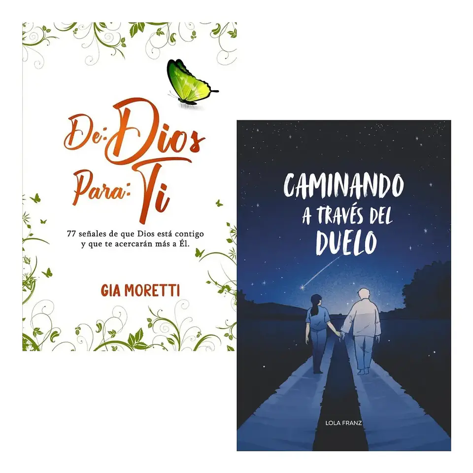 Pack Libros De: Dios Para: Ti + Caminando a Través del Duelo 1