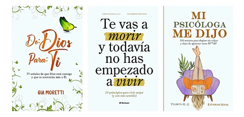 De: Dios Para: Ti + Te Vas a Morir + Mi Psicóloga Me Dijo