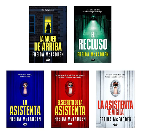 Pack Libros Freida Mcfadden ( 5 Libros )