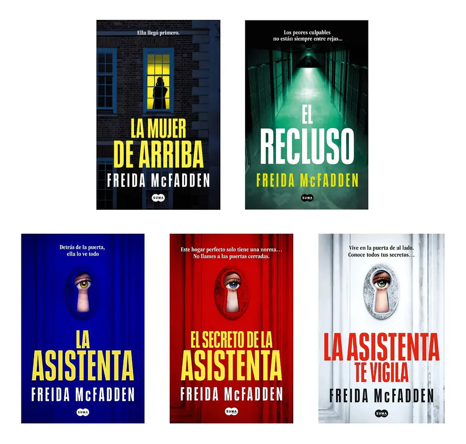 Pack Libros Freida Mcfadden ( 5 Libros ) 1