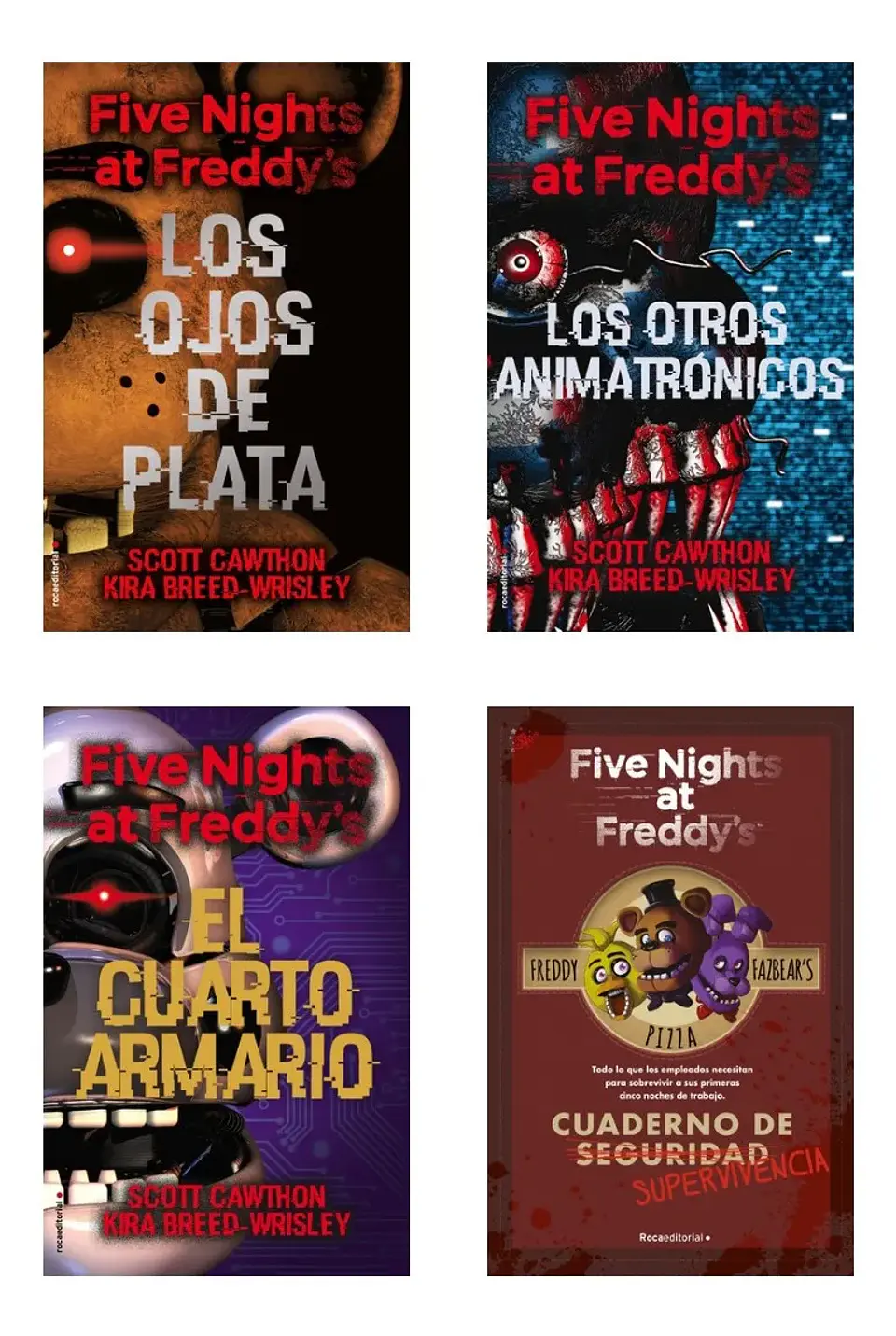 Pack Libros Five Nights At Freddy's ( 4 Libros ) 1