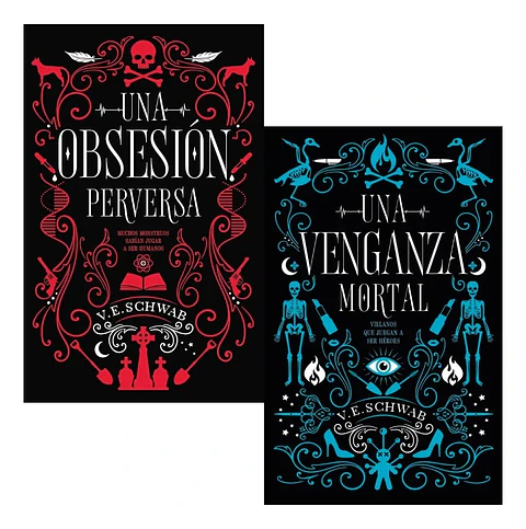 Pack Libros una Obsesión Perversa + una Venganza Mortal