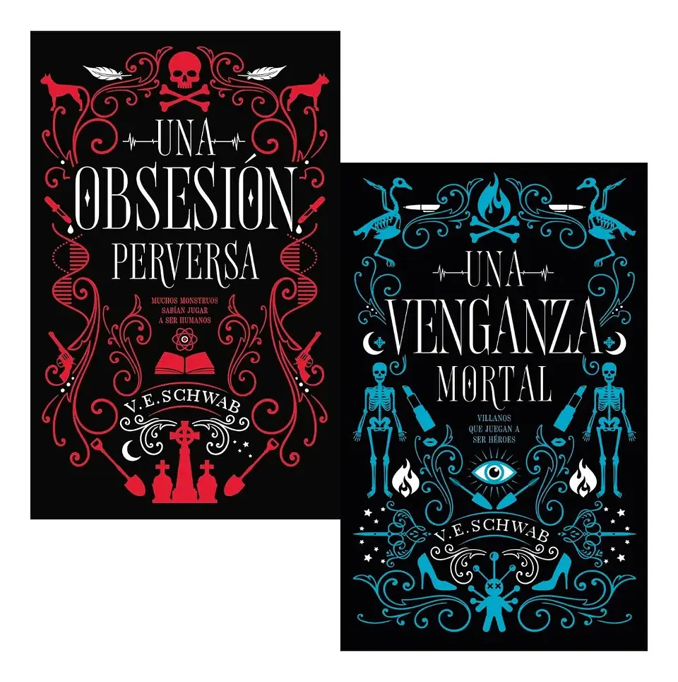 Pack Libros una Obsesión Perversa + una Venganza Mortal 1