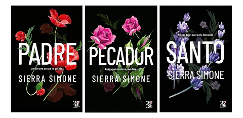 Pack Libros Padre + Pecador + Santo - Sierra Simone
