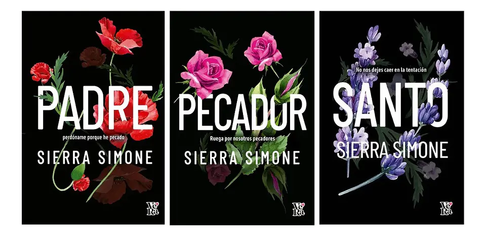 Pack Libros Padre + Pecador + Santo - Sierra Simone 1