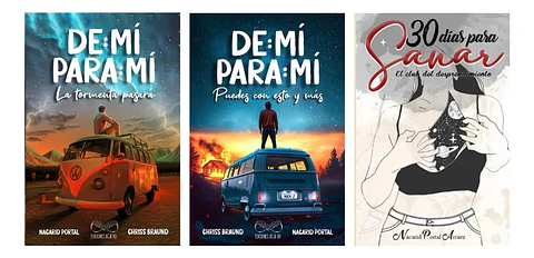 Pack de Mí para Mí 1 y 2 + 30 Días para Sanar - ( 3 Libros )