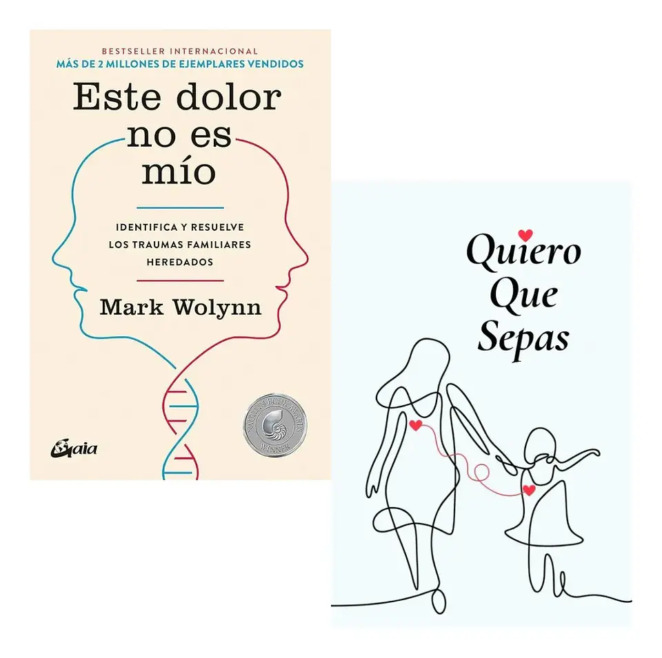Pack Libros Este Dolor No Es Mío + Quiero Que Sepas 1