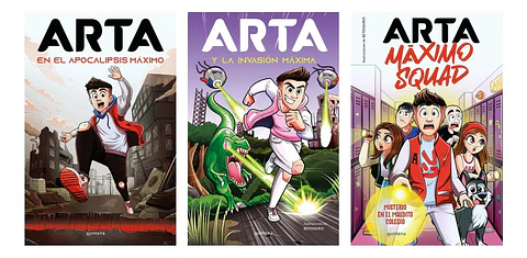 Pack Libros Arta Game ( 3 Libros )
