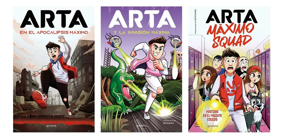 Pack Libros Arta Game ( 3 Libros ) 1