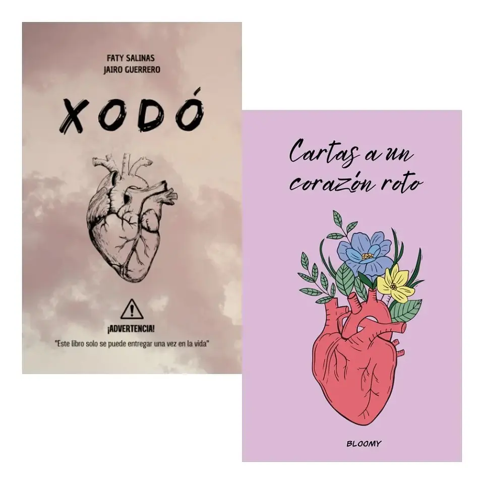 Pack Libros Xodó - Cartas a un Corazón Roto 1