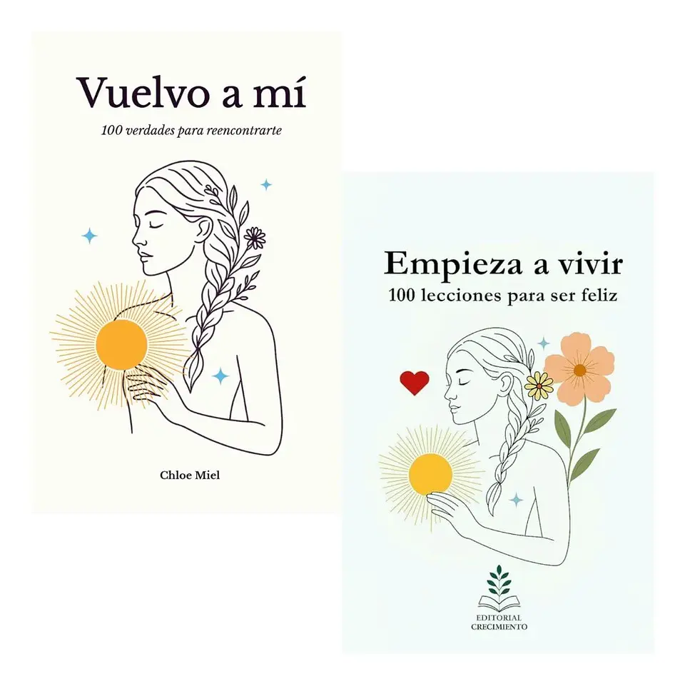 Pack Libros Vuelvo a Mí + Empieza a Vivir - Chloe Miel 1