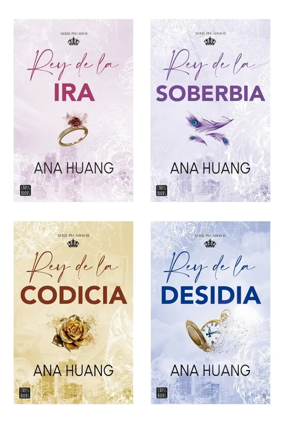Colección Serie Pecados - Ana Huang ( 4 Libros ) 1