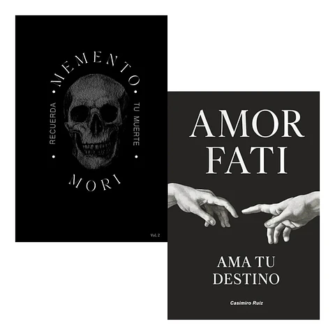 Pack Libros Memento Mori + Amor Fati. Ama Tu Destino
