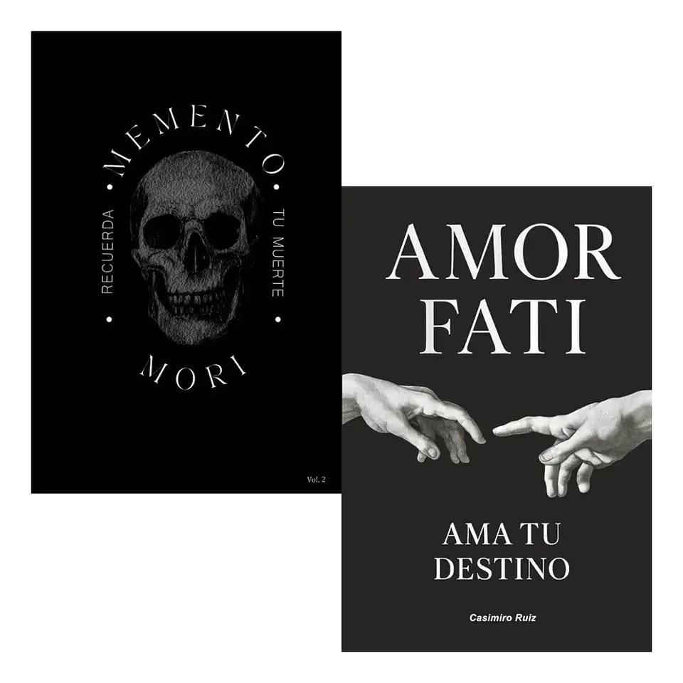 Pack Libros Memento Mori + Amor Fati. Ama Tu Destino 1