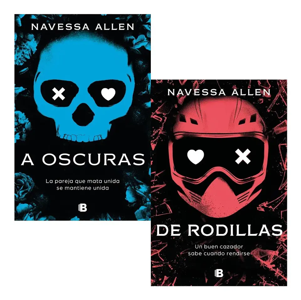 Pack Libros a Oscuras + de Rodillas - Navessa Allen 1