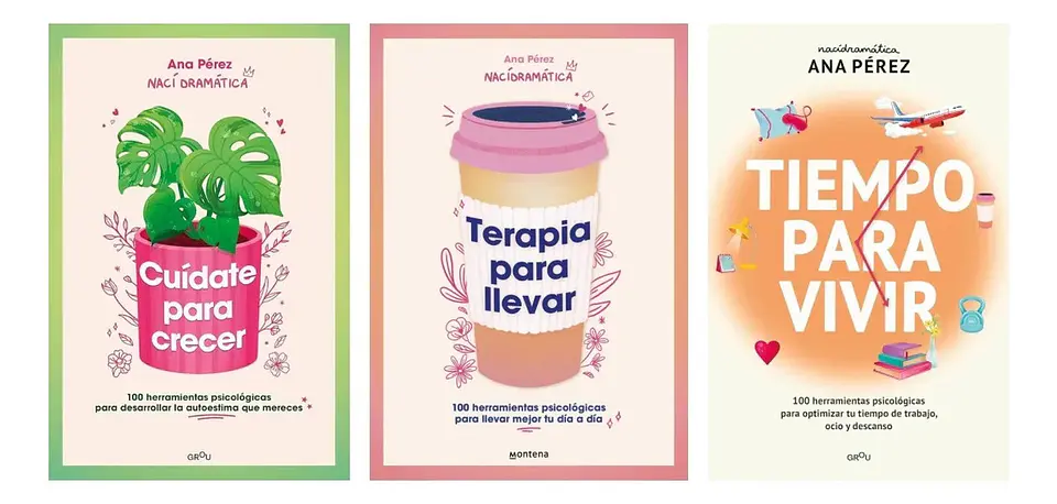 Terapia para Llevar + Cuídate para Crecer + Tiempo para Sana 1