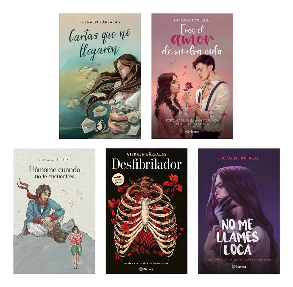 Pack Libros Gilraen Eärfalas - 5 Libros 1