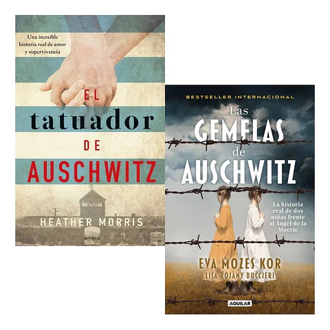 El Tatuador de Auschwitz + las Gemelas de Auschwitz
