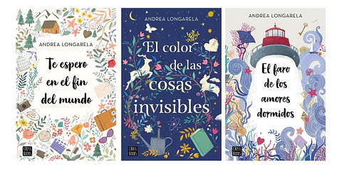 Pack Libros Andrea Longarela ( 3 Libros )