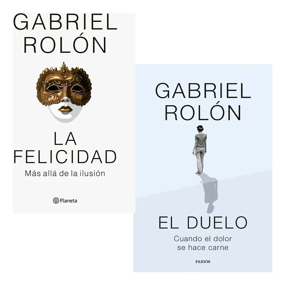 Pack Libros la Felicidad + el Duelo - Gabriel Rolón 1