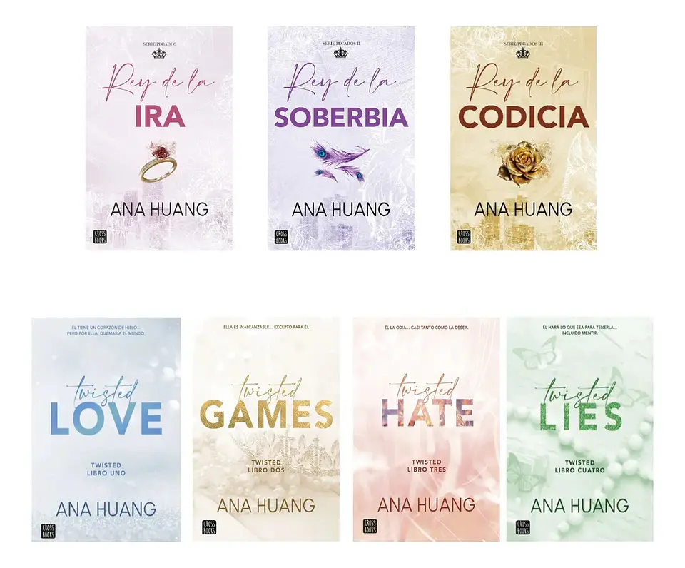 Saga Twisted + Saga Pecados - Ana Huang ( 7 Libros ) 1