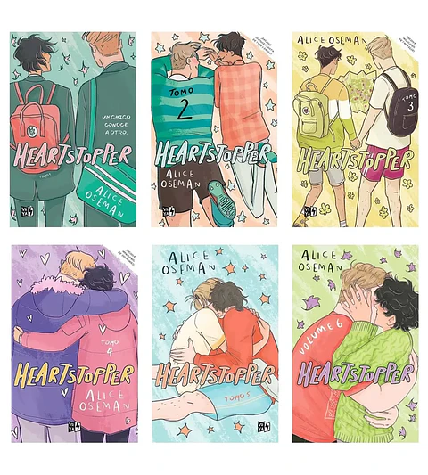 Colección Heartstopper - Alice Oseman ( 6 Libros )