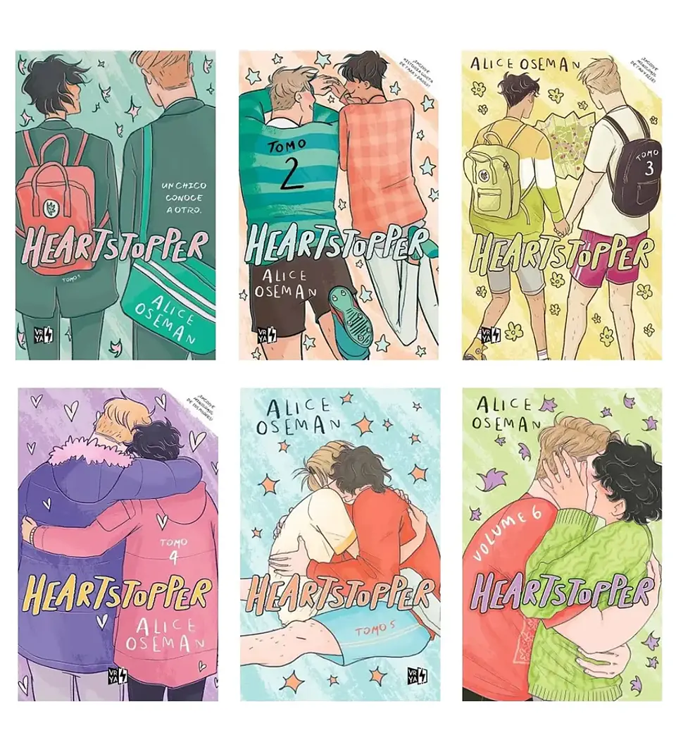 Colección Heartstopper - Alice Oseman ( 6 Libros ) 1