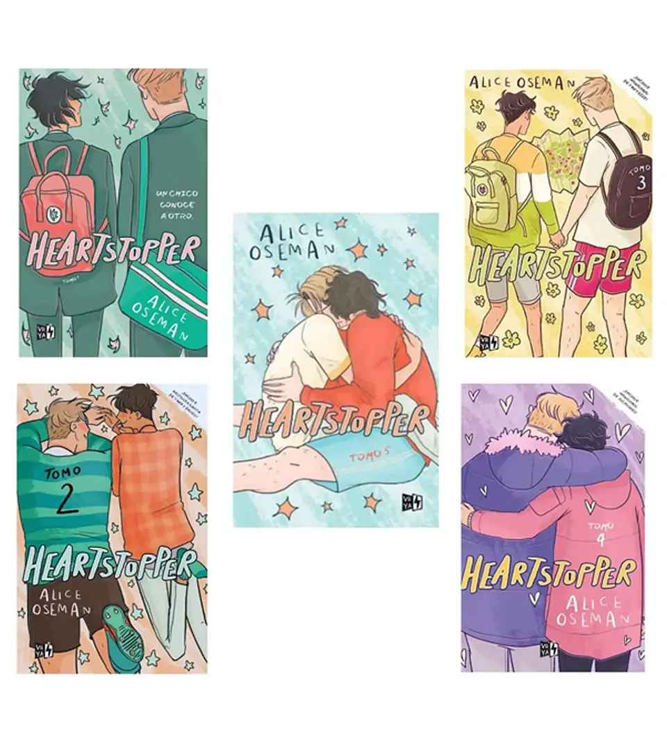 Colección Heartstopper - Alice Oseman (5 libros) 1