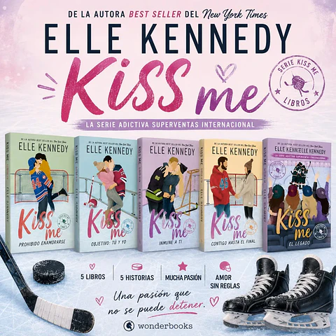 Saga Kiss Me - Elle Kennedy ( 5 Libros )