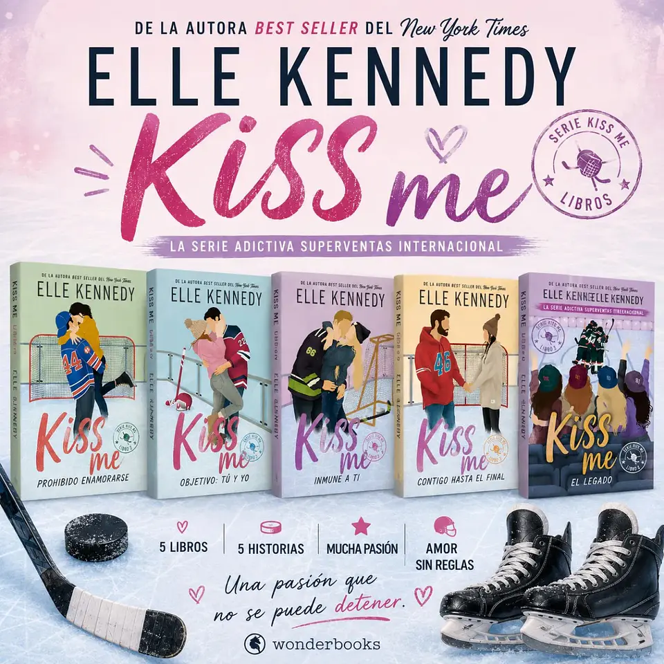 Saga Kiss Me - Elle Kennedy ( 5 Libros ) 1