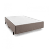 Cama Box Casal Molas Maxspring 138x188x33cm England Herval Bege 5