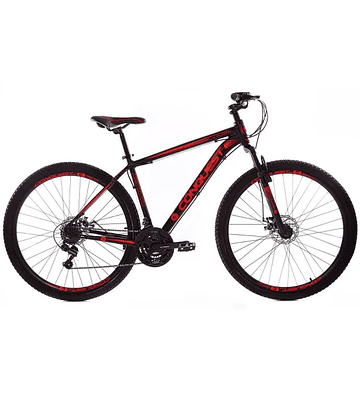 Bicicleta Aro 29 Conquest 24V Freios a Disco Câmbios Importados