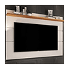 Conjunto Rack Vivare Wood e Painel para TV até 60 Polegadas Vivare Off White Nature - Giga Móveis Off White Nature 7