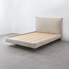 Cama Casal Boreal Flutuante Bege 8