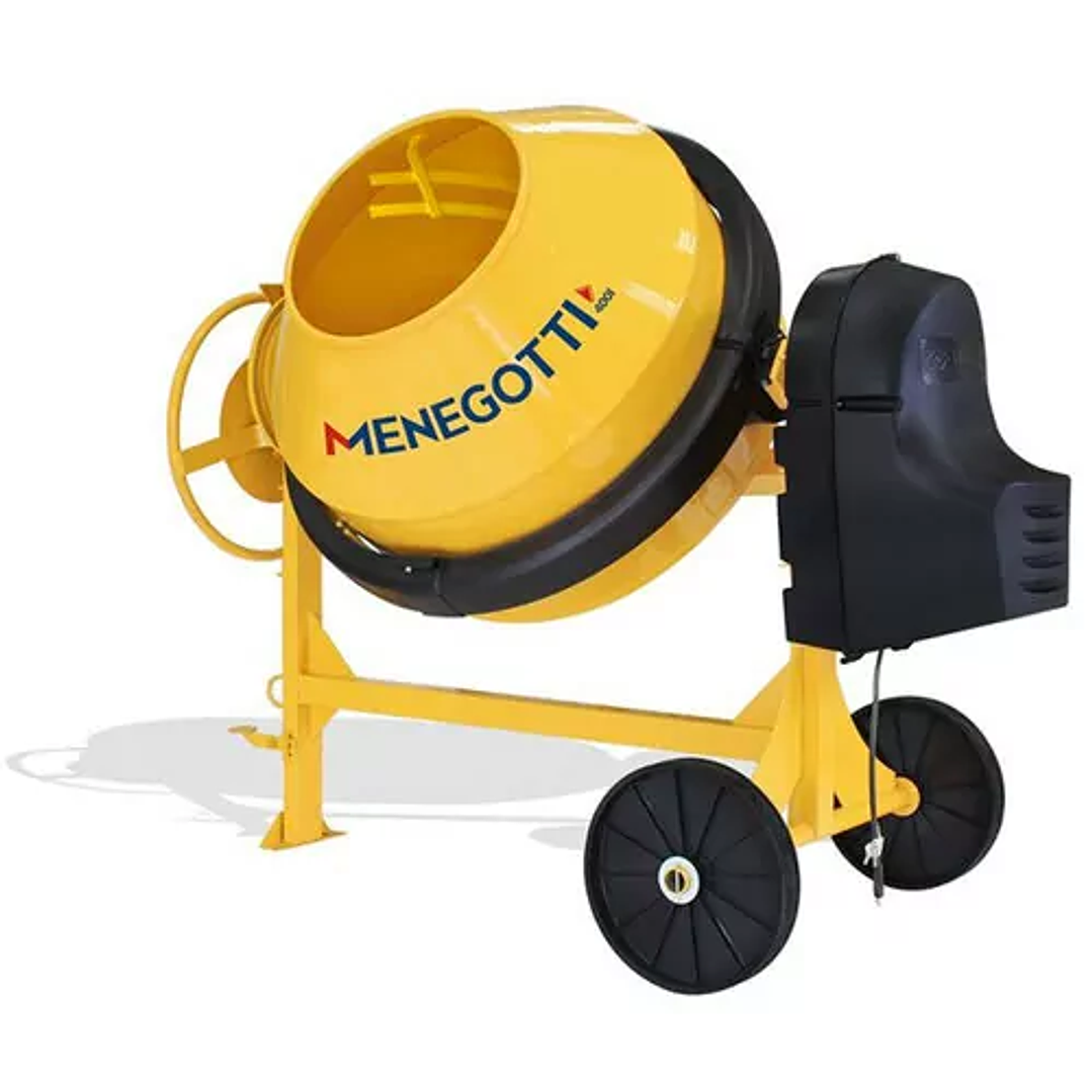 Betoneira 400 litros com motor 2 hp monofásico e kit segurança - Prime 1