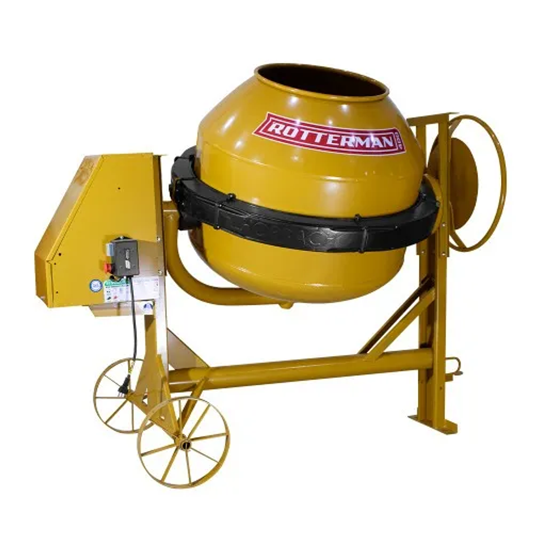Betoneira 400 litros Com Motor Monofásico e Chave Elétrica NR12 - RLL-400NR12C/M 220V 1