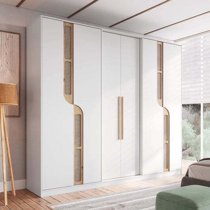 Guarda Roupa Casal 6 Portas 4 Gavetas Apolo  2