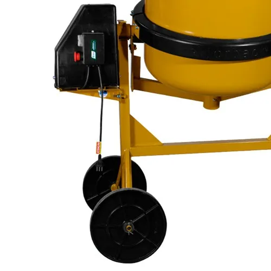 Betoneira 150 Litros com motor 1/2 cv monofásico e kit de segurança 3