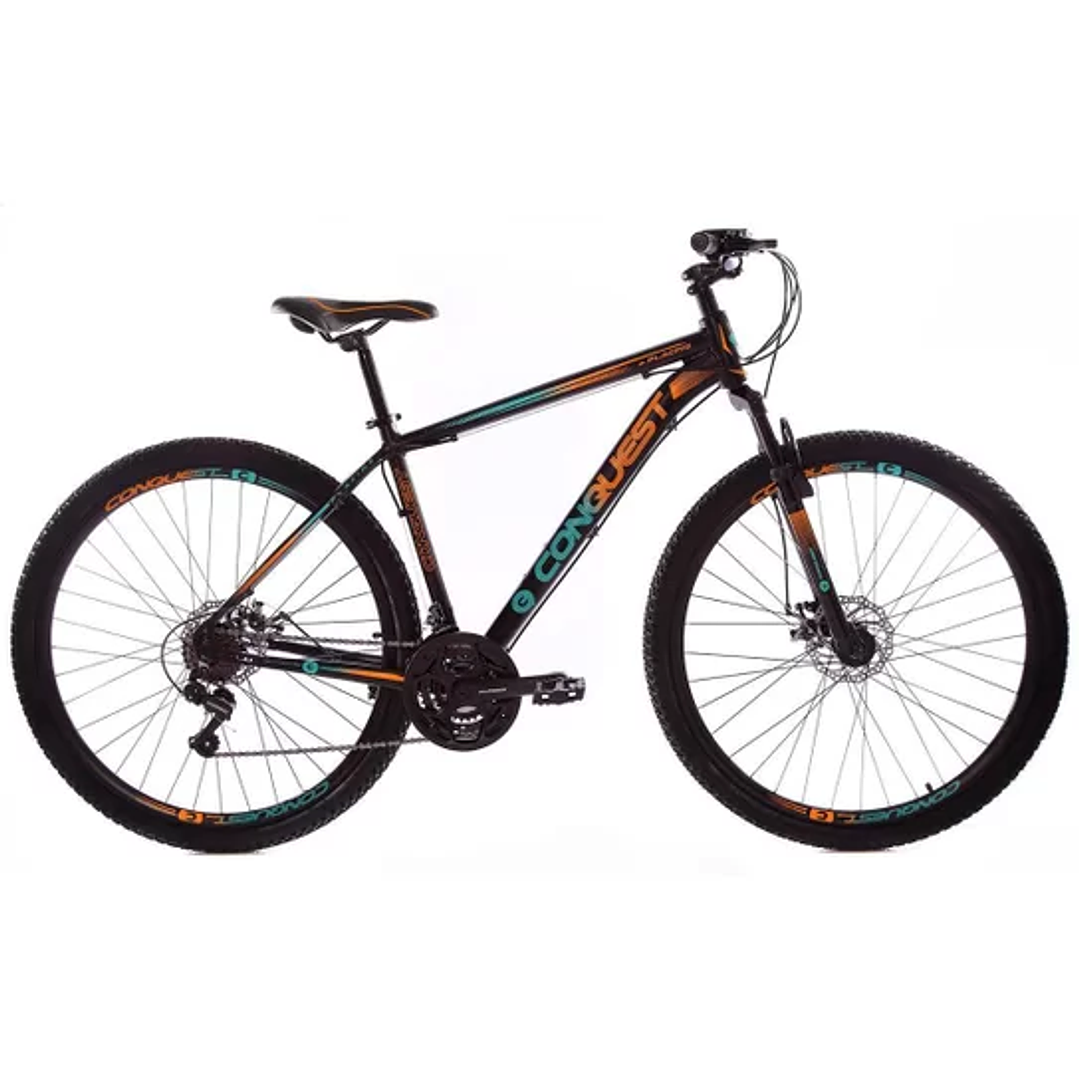 Bicicleta Aro 29 Conquest 24V Freios a Disco Câmbios Importados 4
