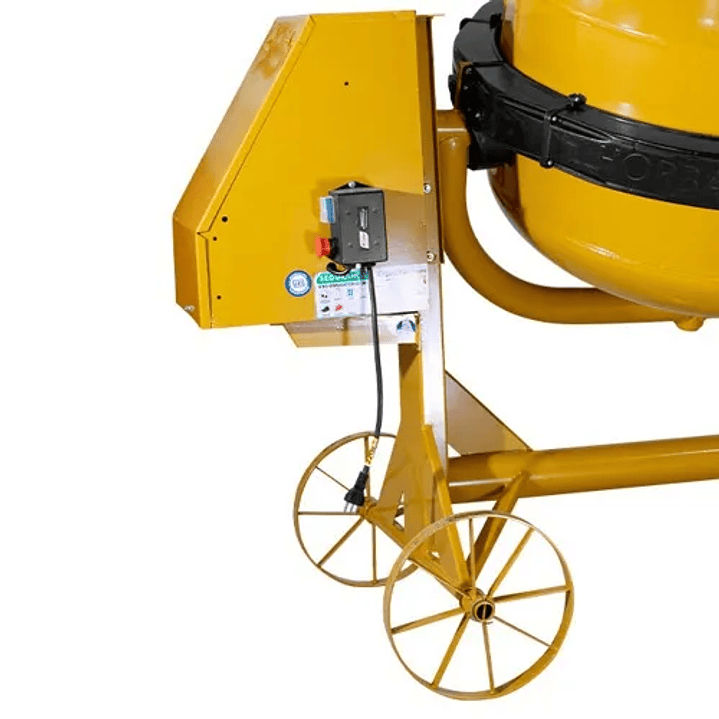 Betoneira 400 litros Com Motor Monofásico e Chave Elétrica NR12 - RLL-400NR12C/M 220V 2