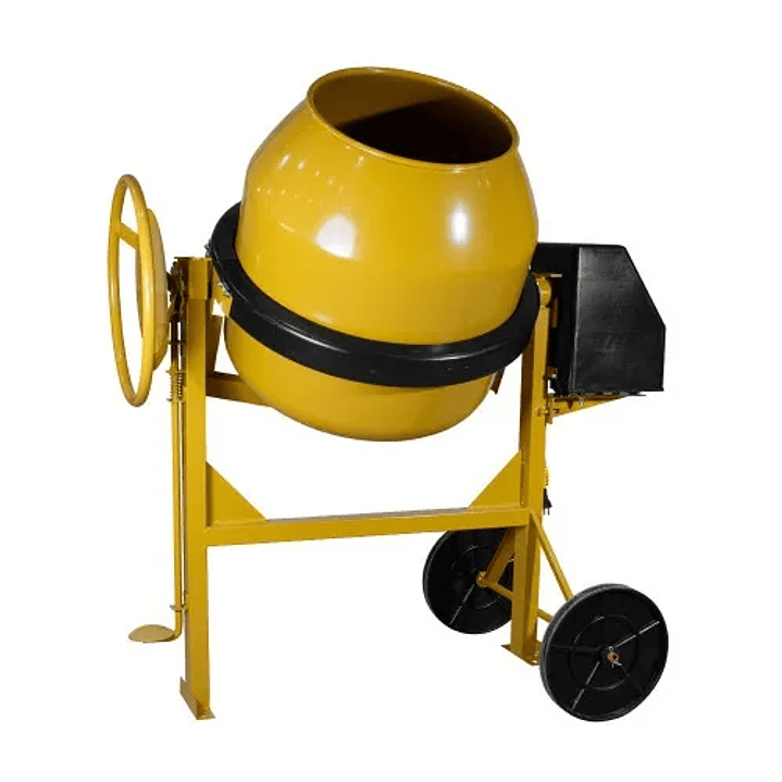 Betoneira 150 Litros com motor 1/2 cv monofásico e kit de segurança 4