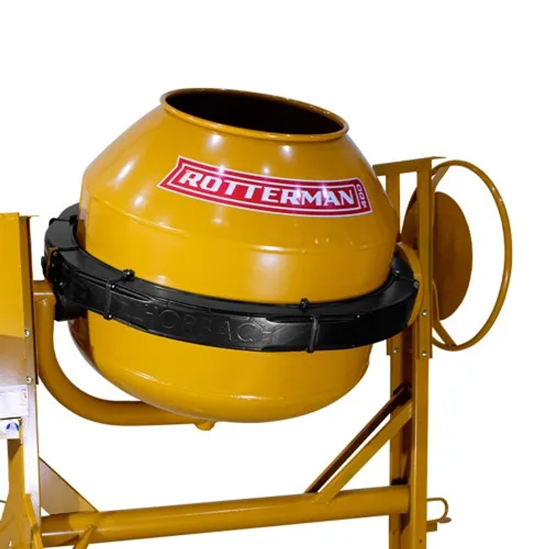 Betoneira 400 litros Com Motor Monofásico e Chave Elétrica NR12 - RLL-400NR12C/M 220V 3