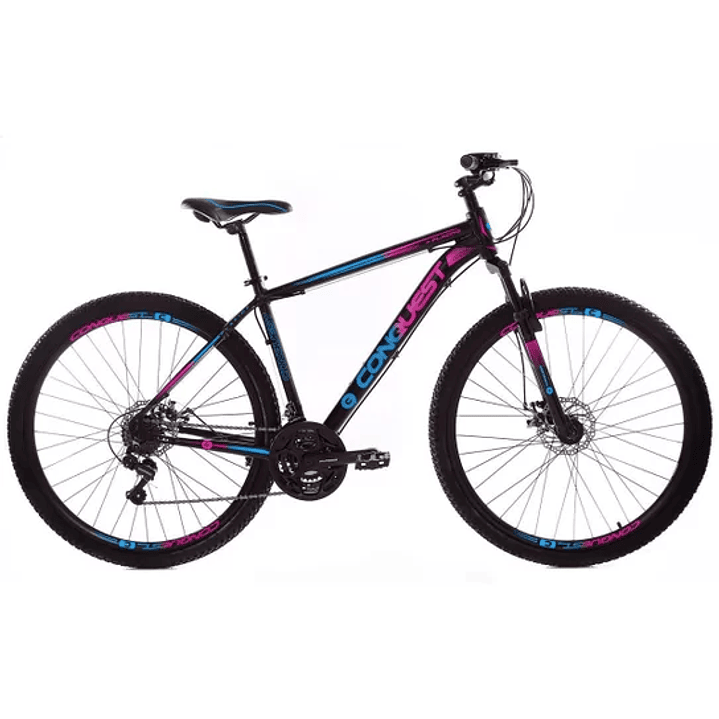 Bicicleta Aro 29 Conquest 24V Freios a Disco Câmbios Importados 6