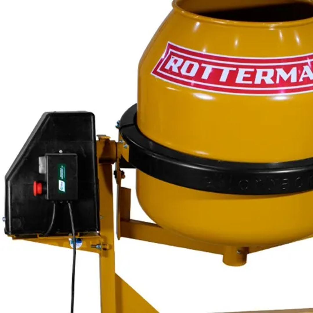 Betoneira 150 Litros com motor 1/2 cv monofásico e kit de segurança 5
