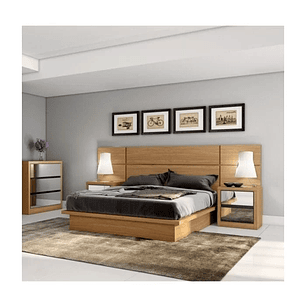 Cama Casal Baixa sem Cabeceira TW22 Dalla Costa Amarelo